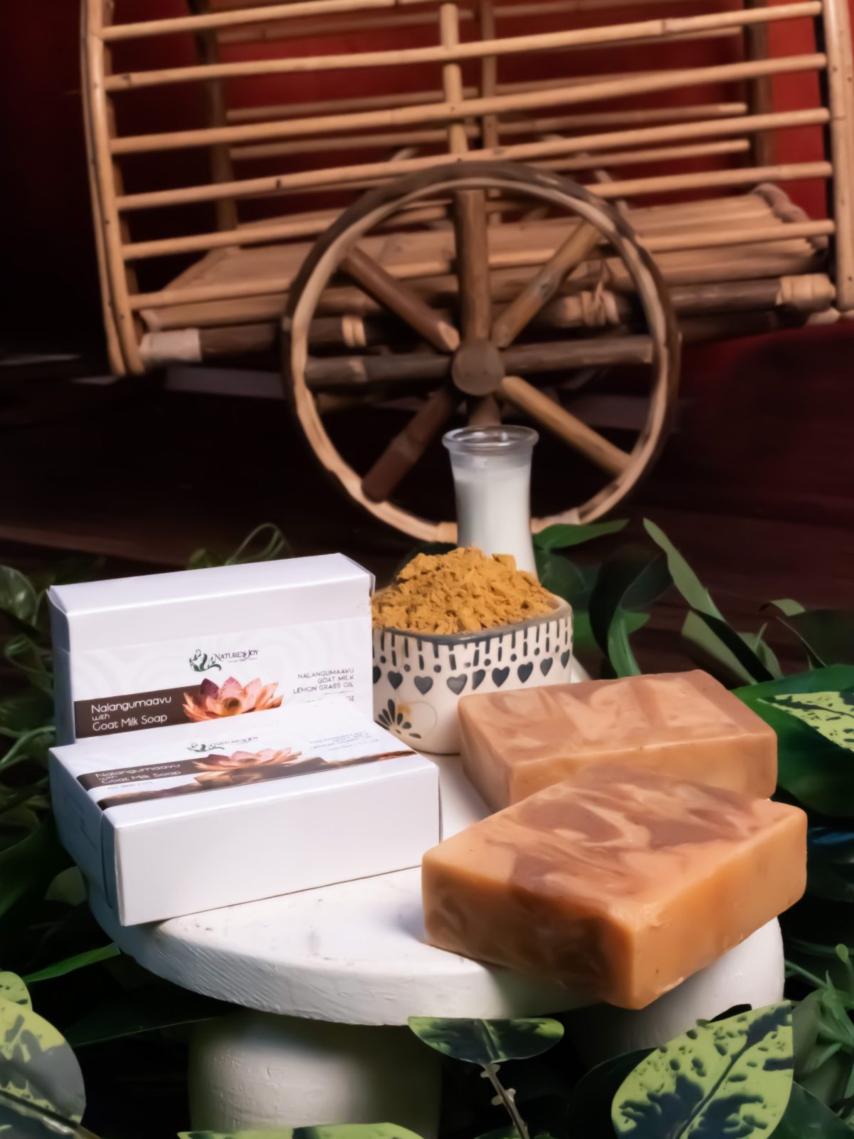 Nalangu Maavu With Goat Milk