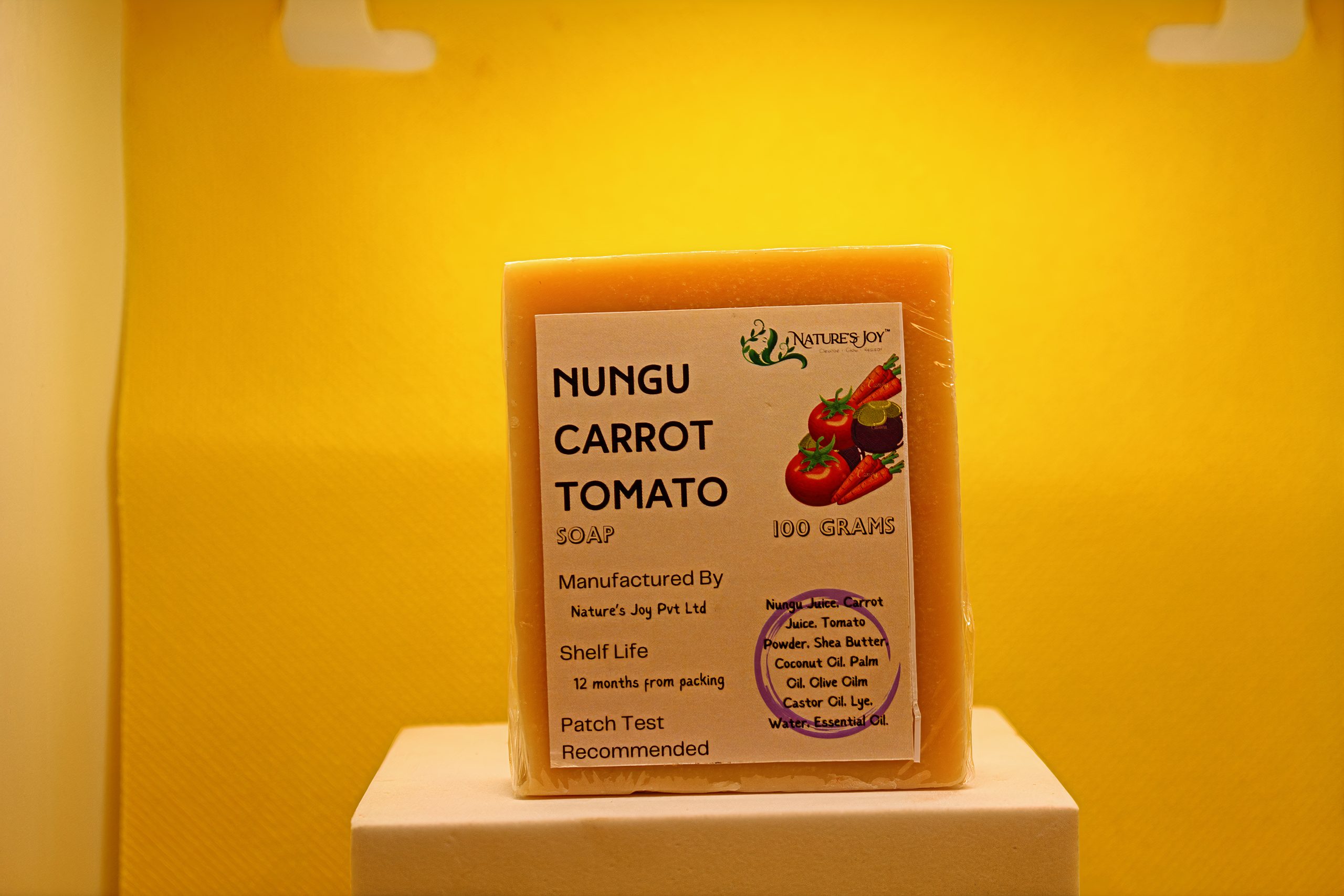 Nungu Carrot Tomato soap - Image 4