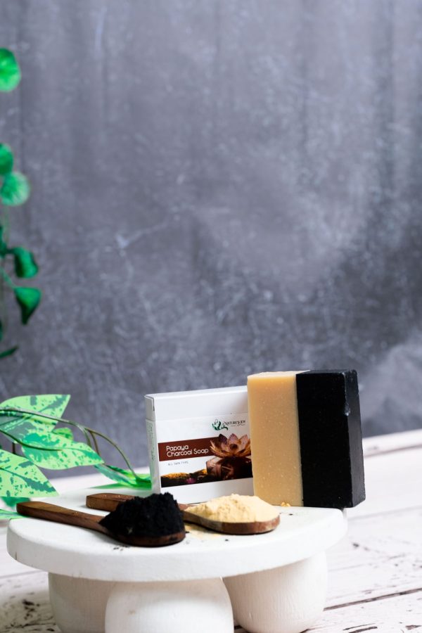 Papaya Charcoal Soap - Image 5