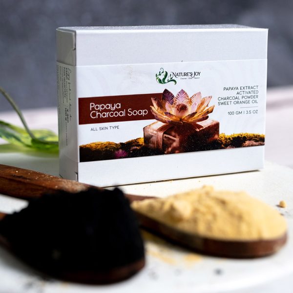 Papaya Charcoal Soap