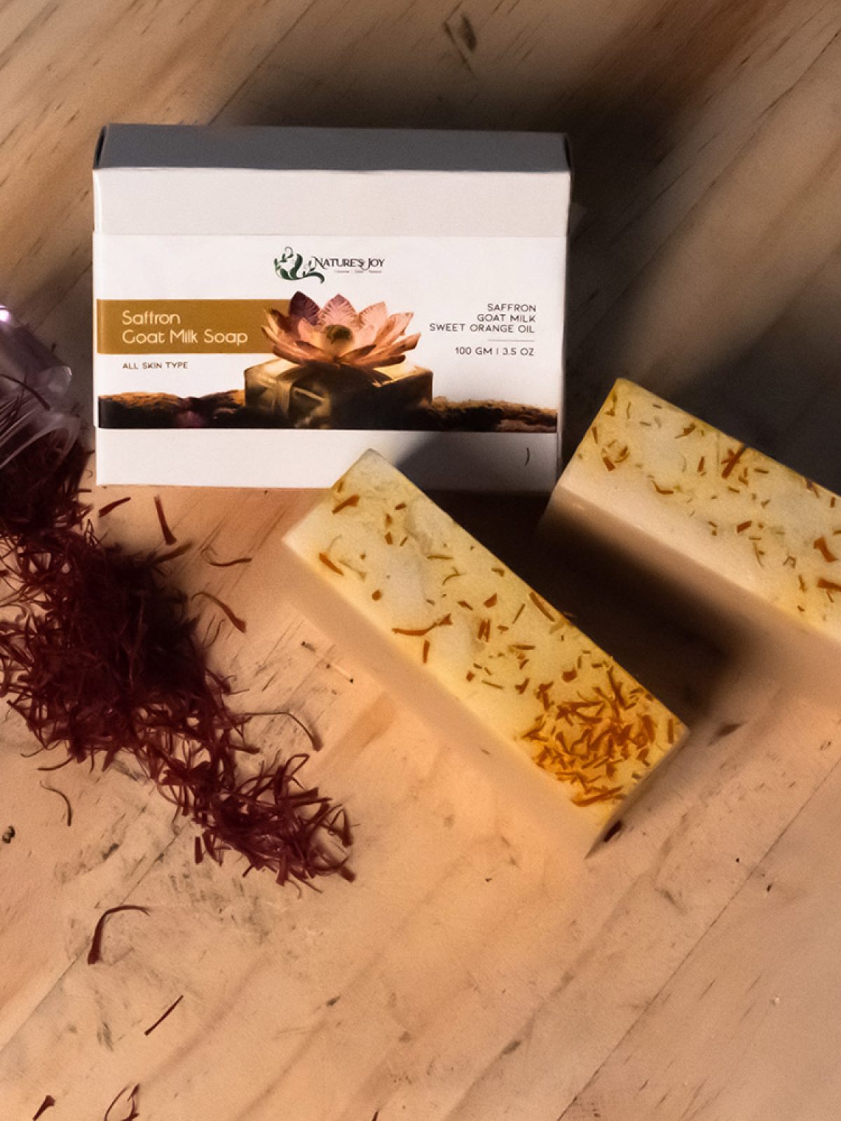 Saffron Goat Milk Soap